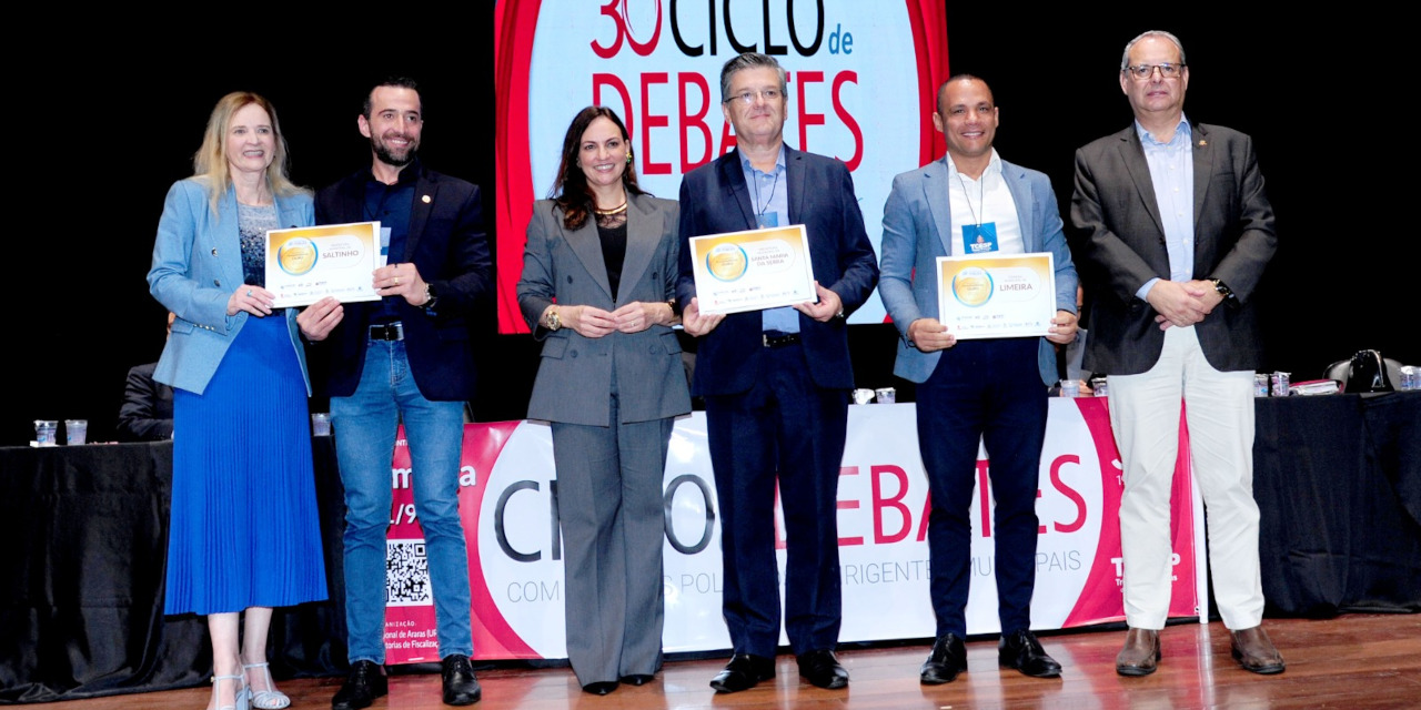 Câmara de Limeira recebe Selo Ouro da Atricon e do TCE-SP por transparência