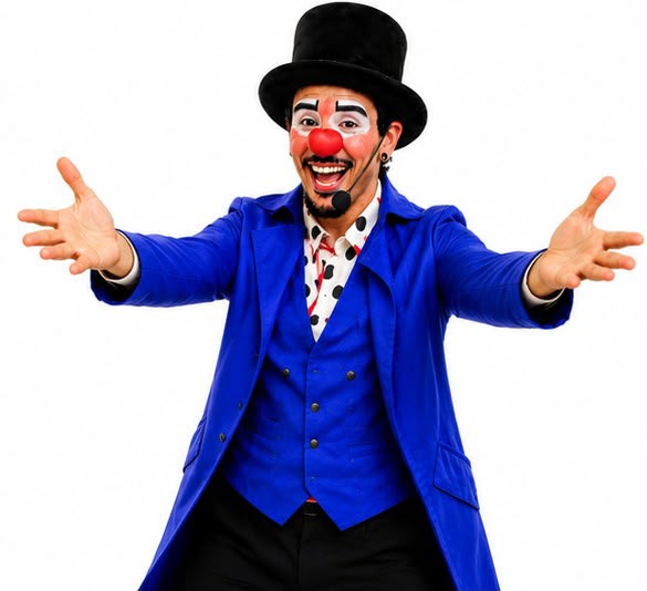Palhaço Nicolau leva magia e diversão ao Pátio Limeira Shopping