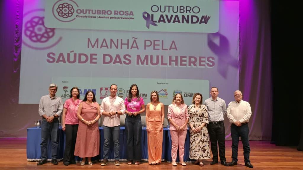 “Manhã pela Saúde da Mulher” reúne 200 pessoas em Limeira para orientações sobre câncer de mama e menopausa